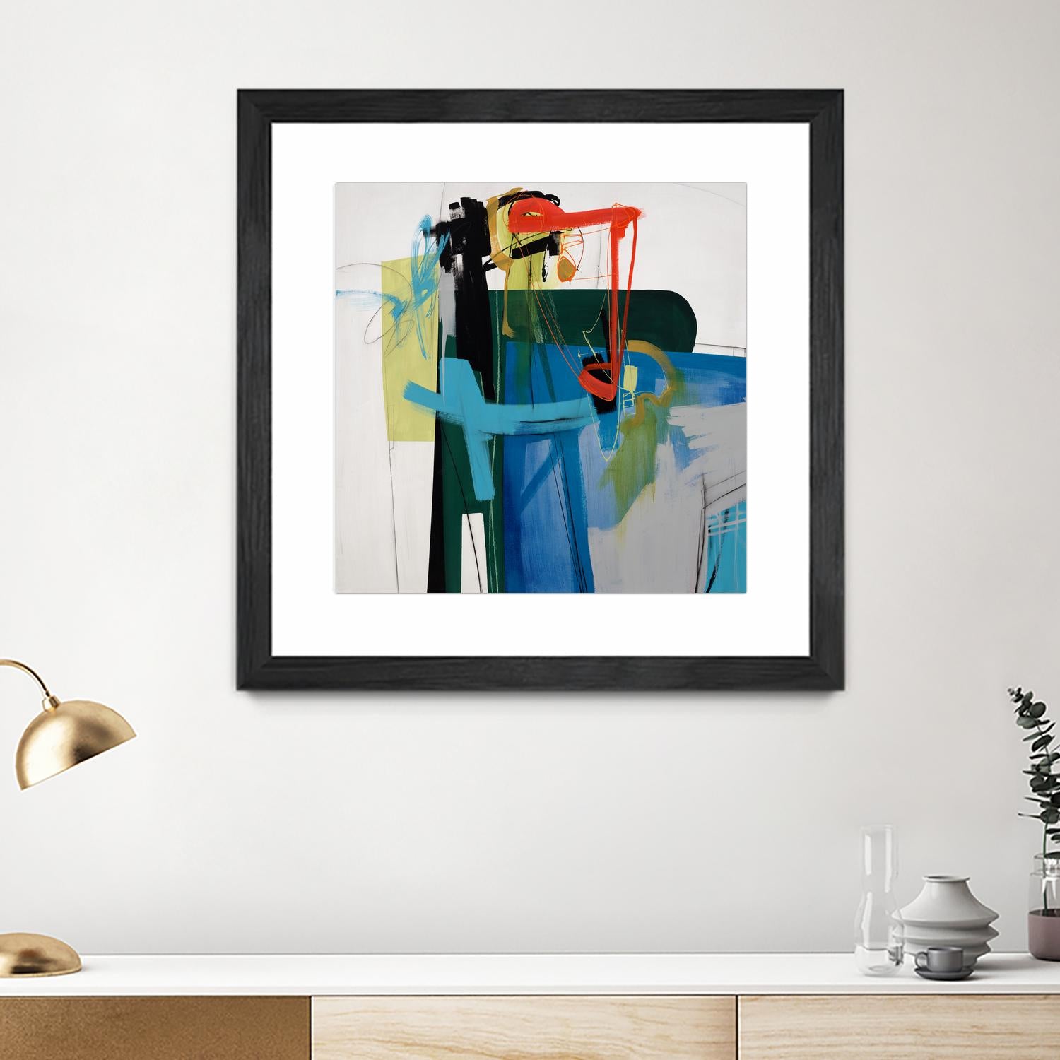 Return the Fork by Daleno Art on GIANT ART - red abstract