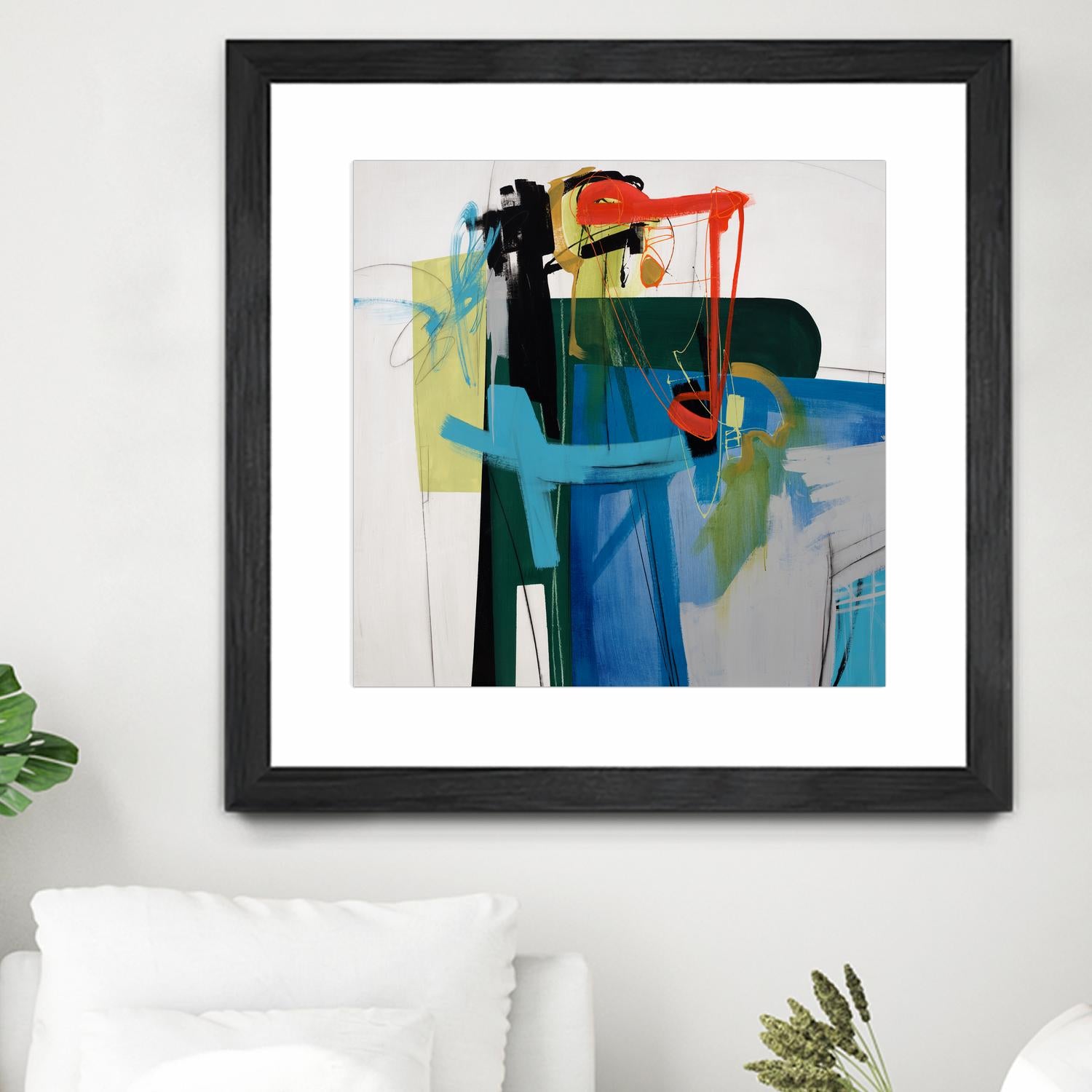 Return the Fork by Daleno Art on GIANT ART - red abstract