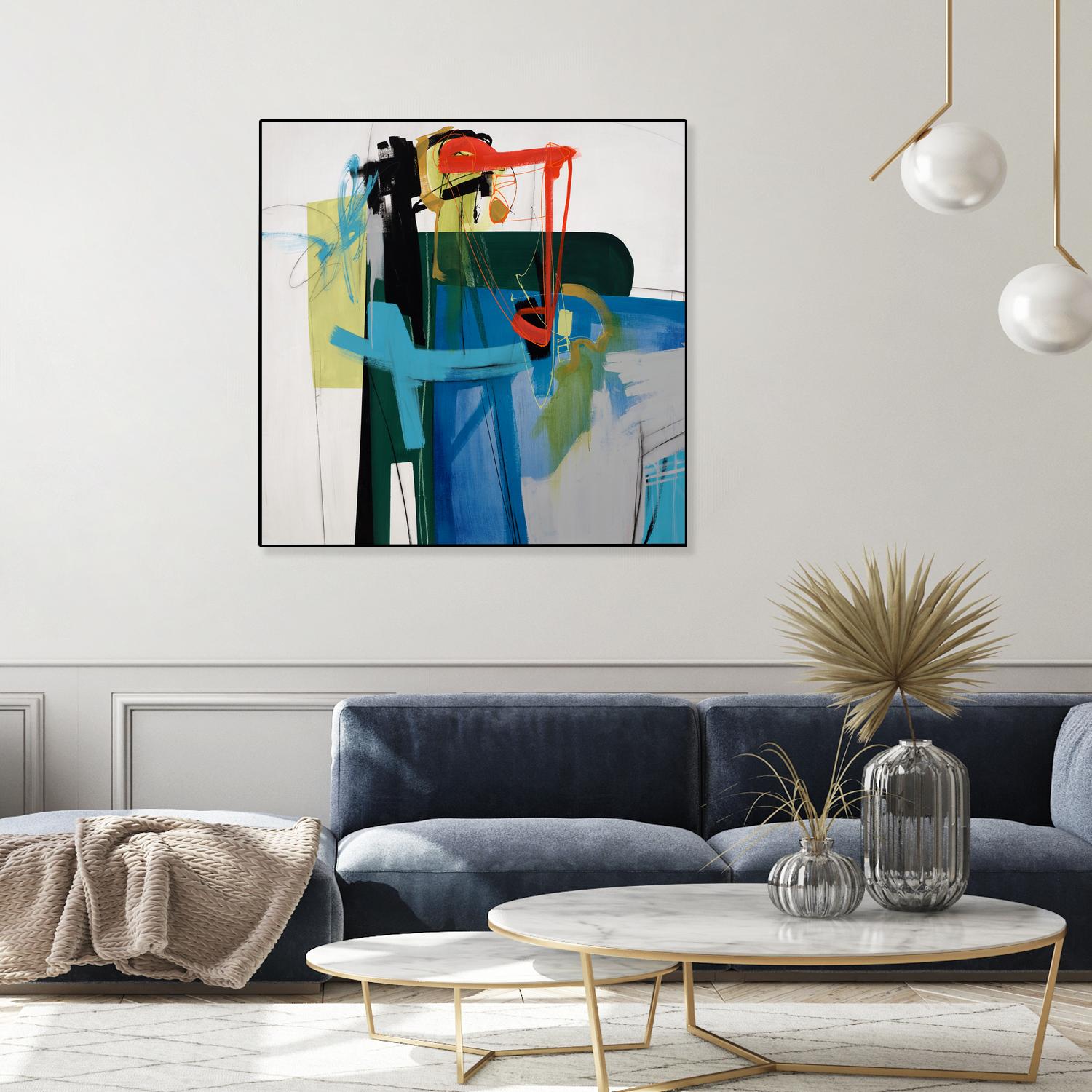 Return the Fork by Daleno Art on GIANT ART - red abstract