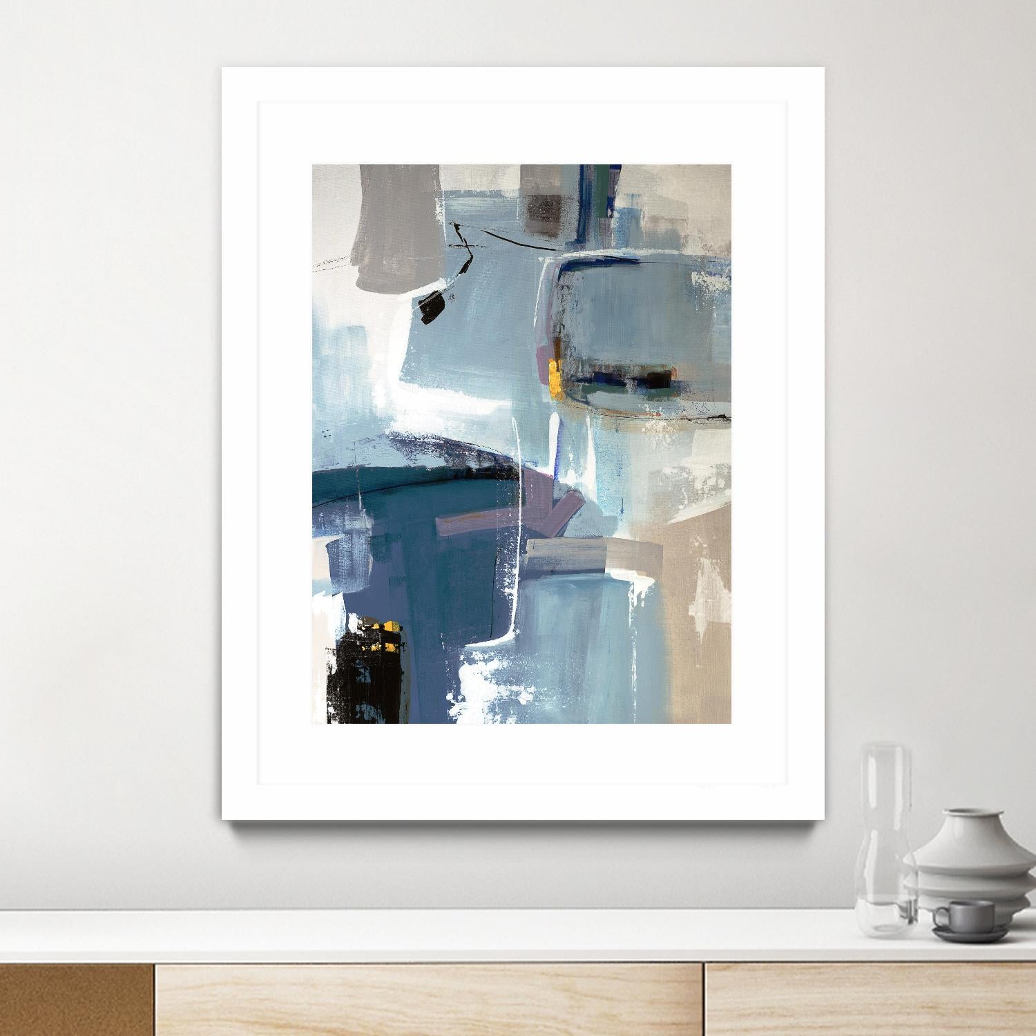 Pitfall by Daleno Art on GIANT ART - beige abstract abstract