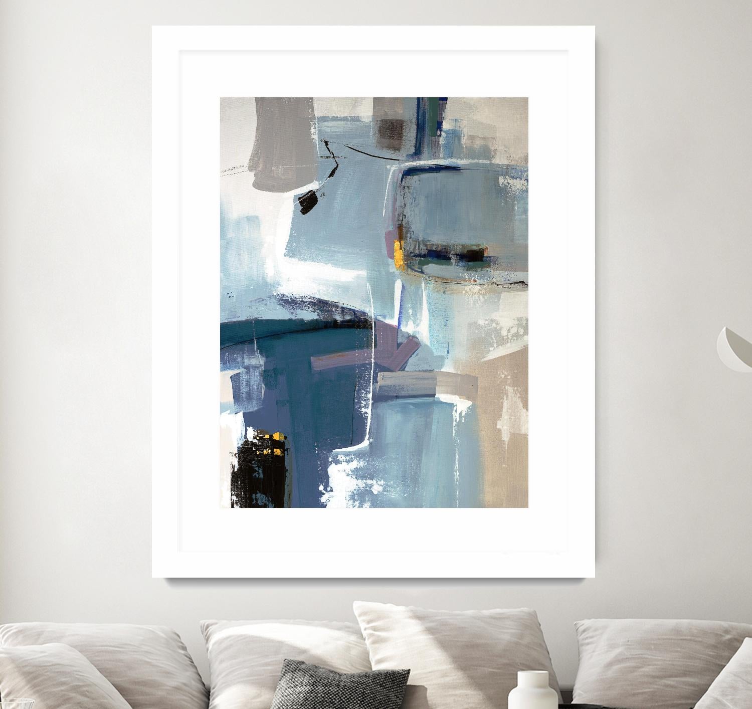 Pitfall by Daleno Art on GIANT ART - beige abstract abstract