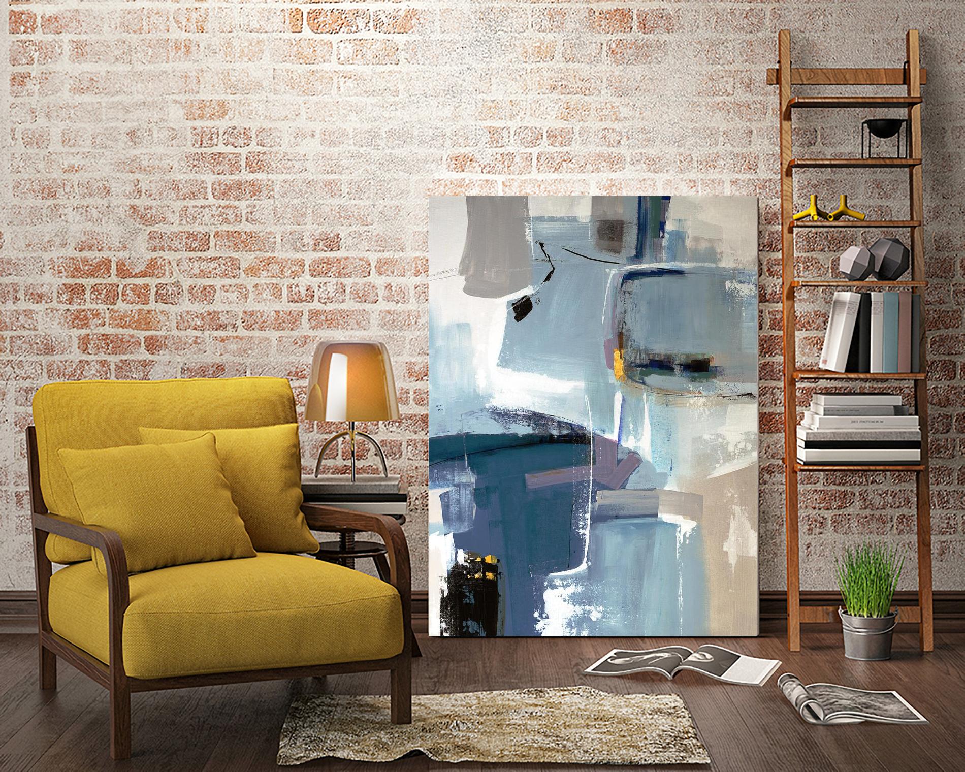 Pitfall by Daleno Art on GIANT ART - beige abstract abstract