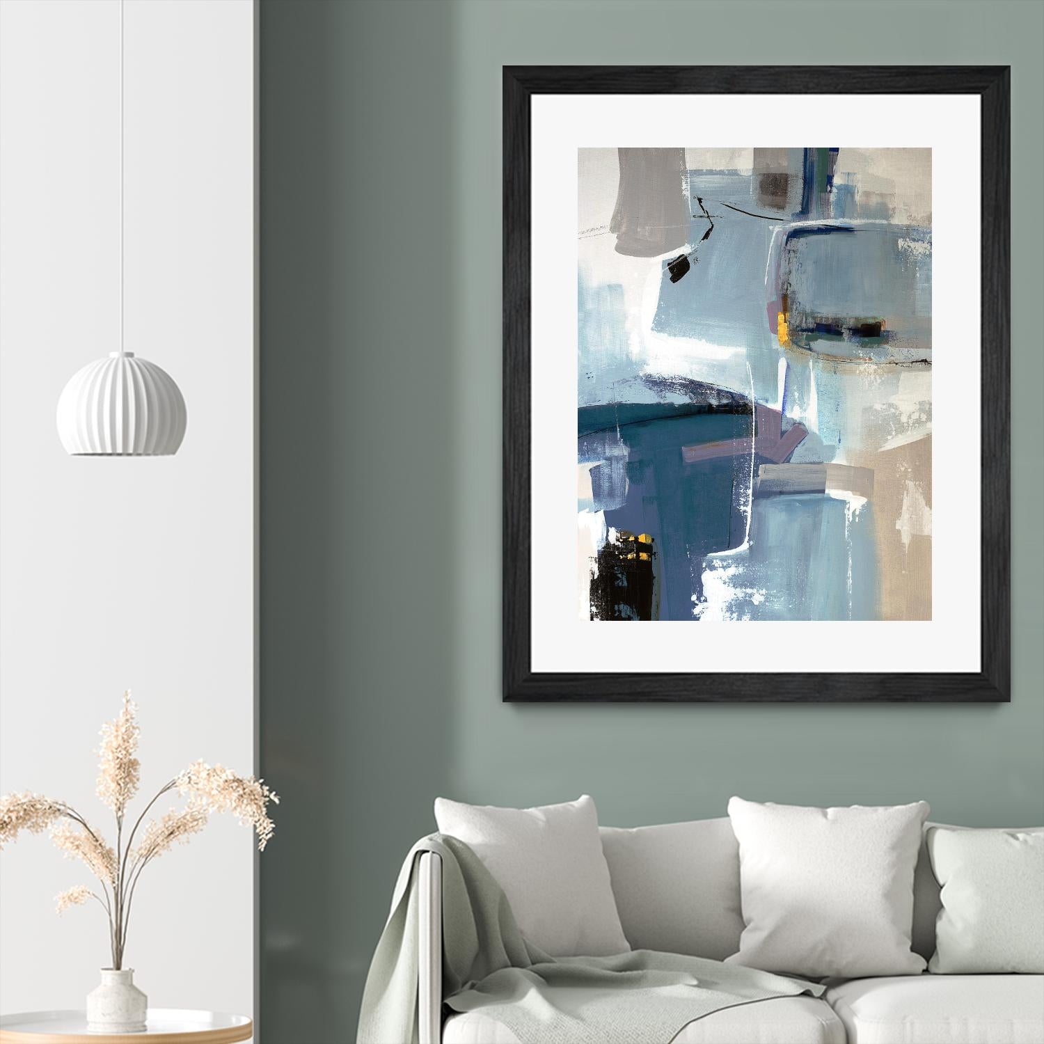 Pitfall by Daleno Art on GIANT ART - beige abstract abstract