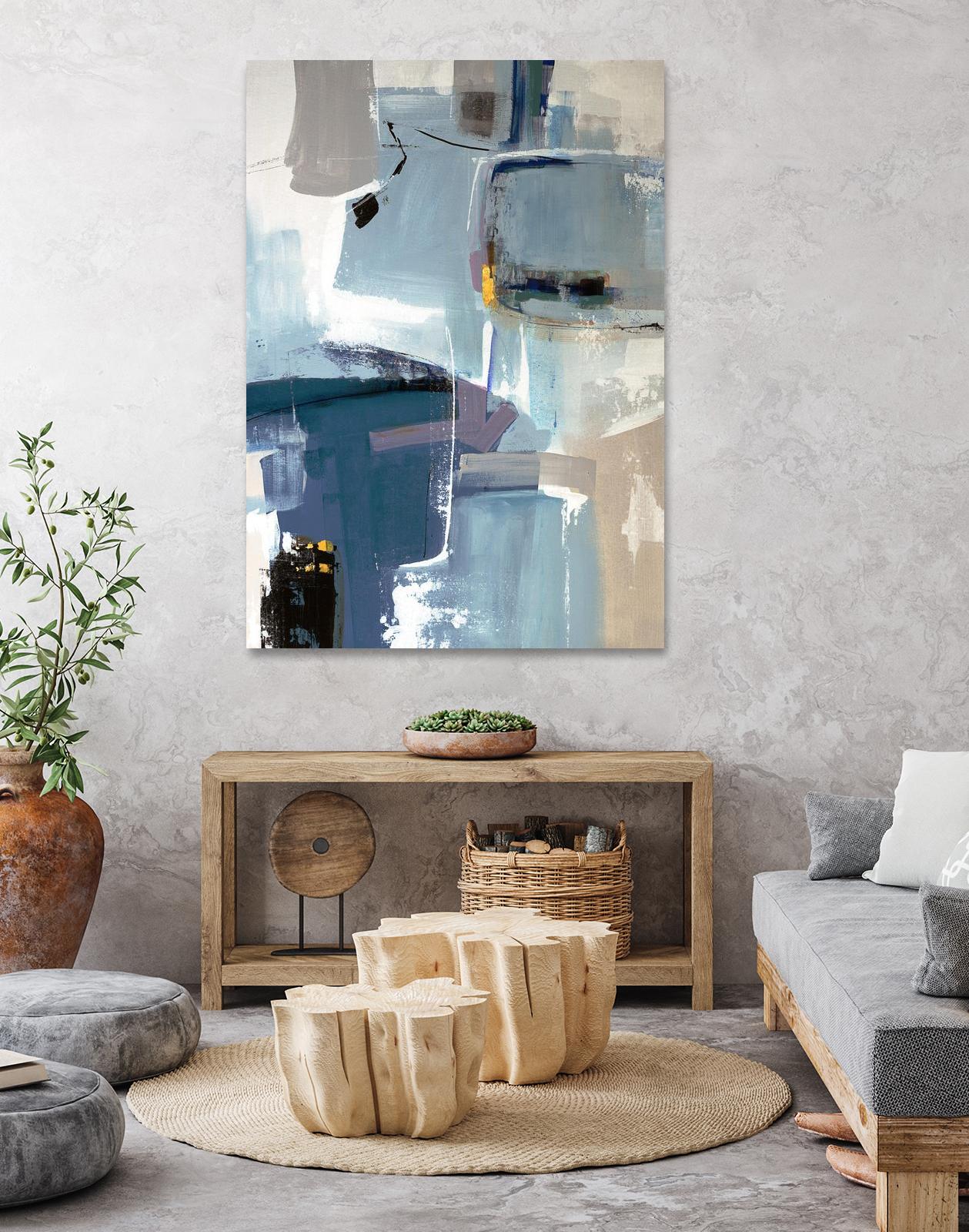 Pitfall by Daleno Art on GIANT ART - beige abstract abstract