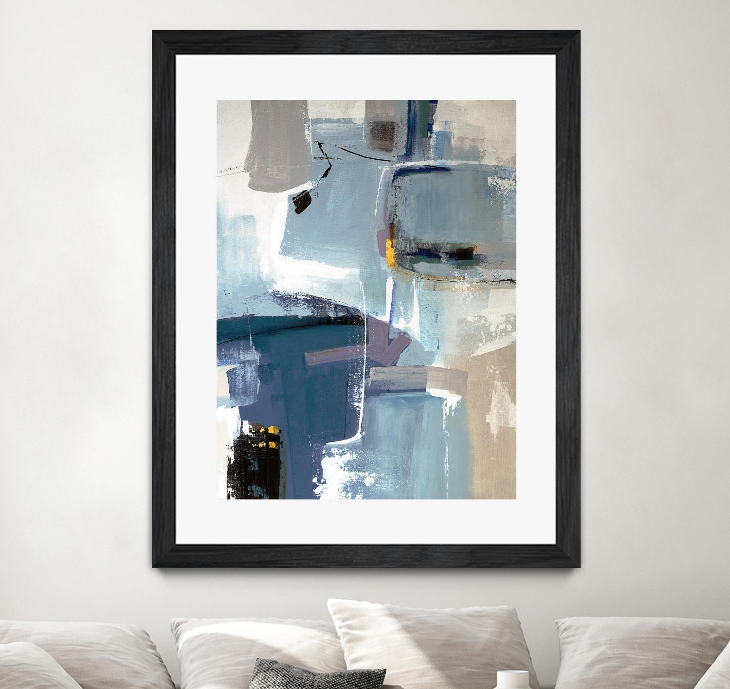 Pitfall by Daleno Art on GIANT ART - beige abstract abstract