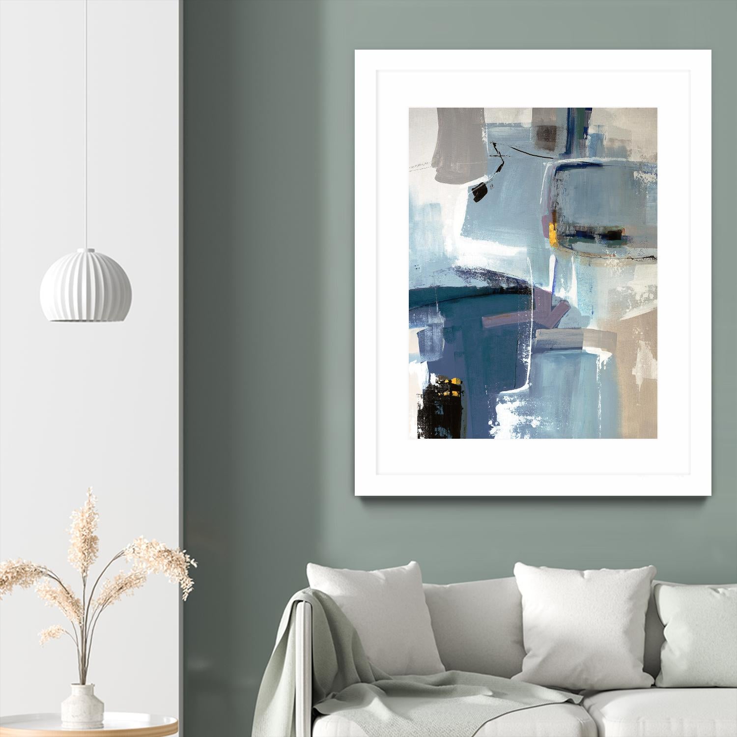 Pitfall by Daleno Art on GIANT ART - beige abstract abstract