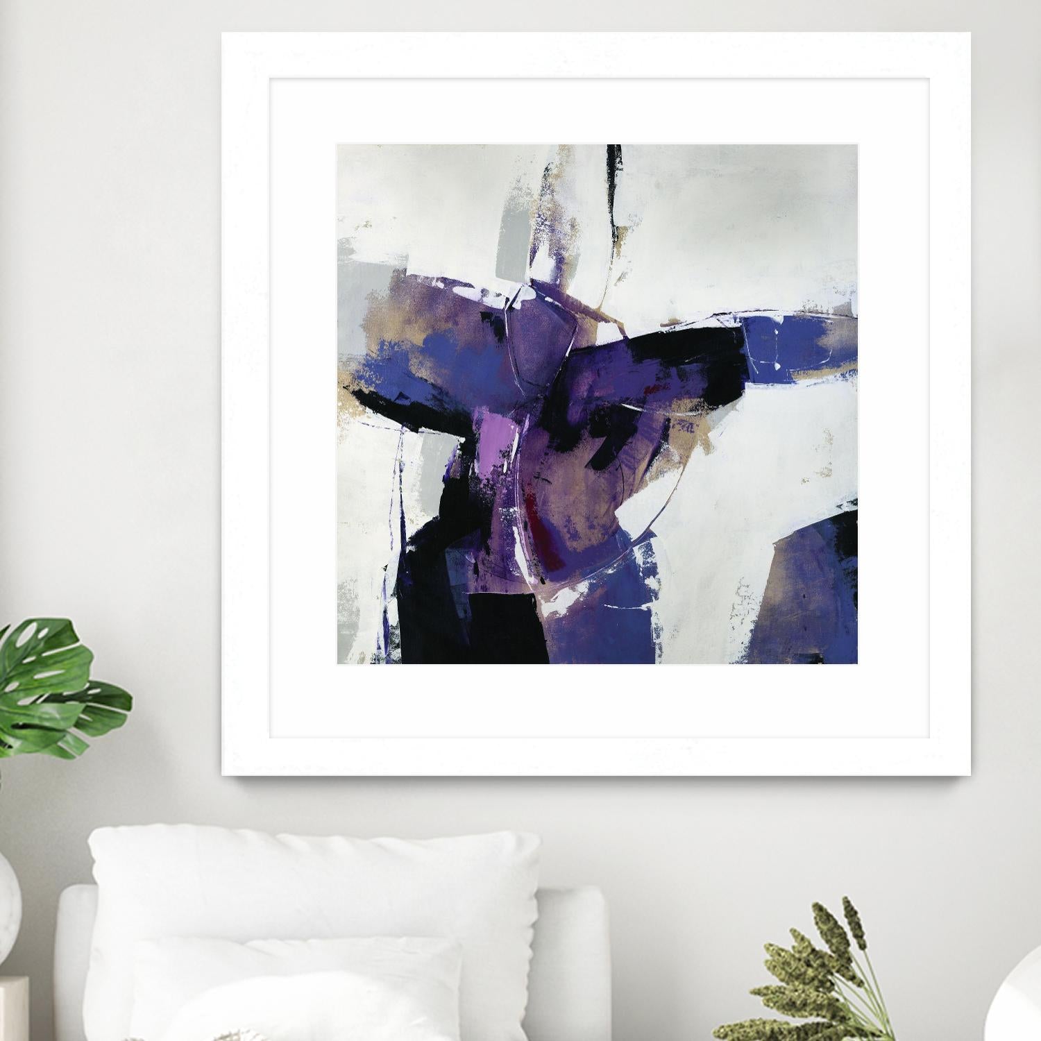 Curious Mischief by Daleno Art on GIANT ART - white abstract abstrait