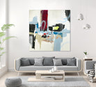 To Tell the Truth I by Daleno Art on GIANT ART - red abstract abstrait