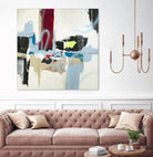 To Tell the Truth I by Daleno Art on GIANT ART - red abstract abstrait