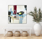 To Tell the Truth I by Daleno Art on GIANT ART - red abstract abstrait