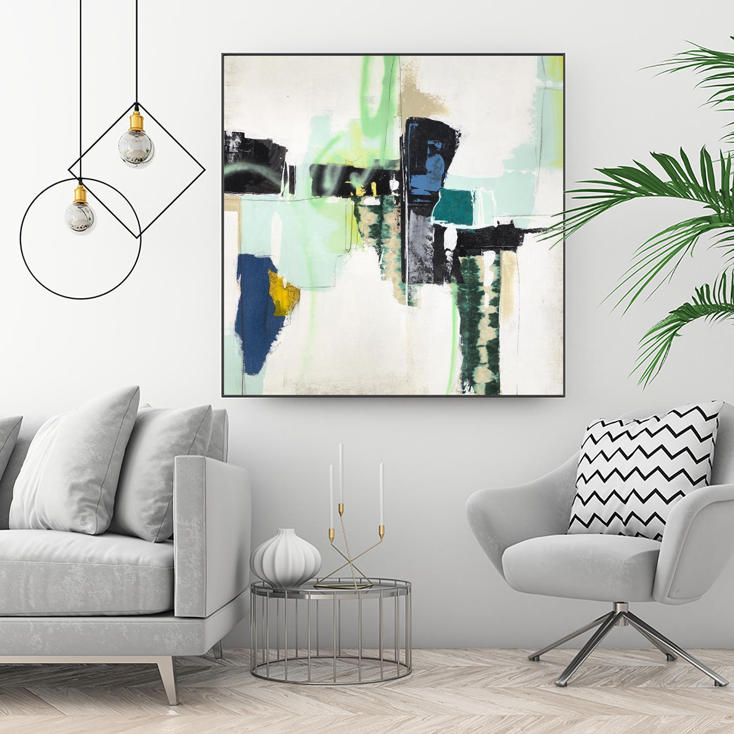 To Tell the Truth II by Daleno Art on GIANT ART - beige abstract abstrait