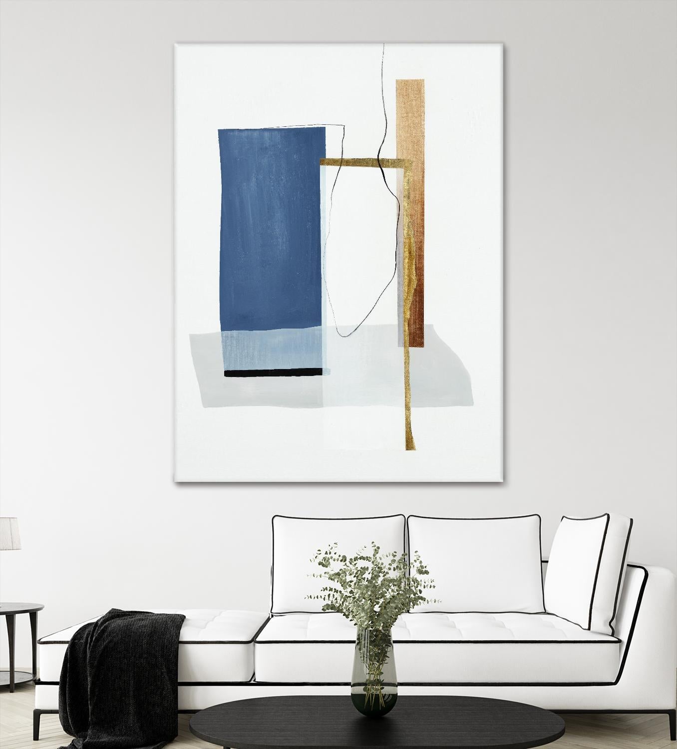 Setting Early II by Daleno Art on GIANT ART - gold abstract abstrait