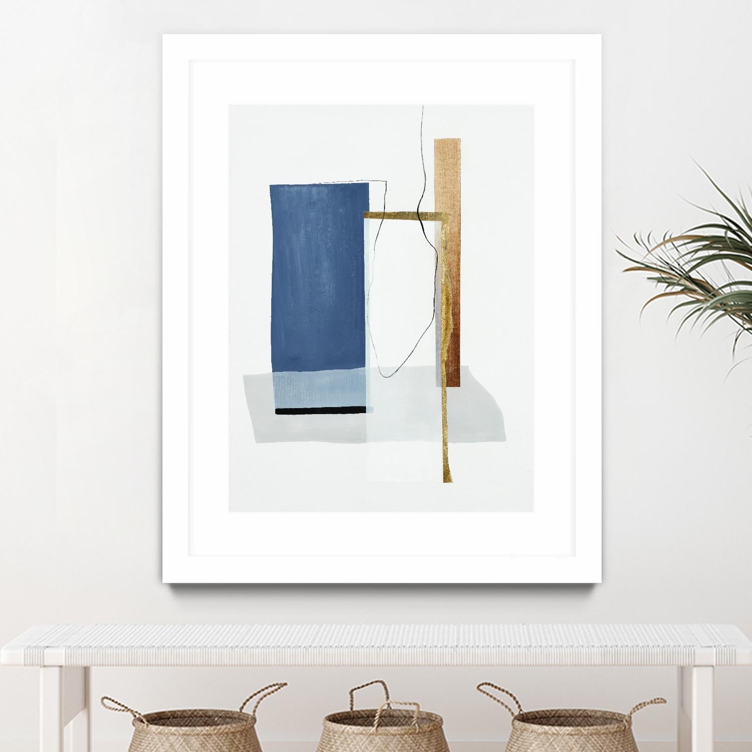 Setting Early II by Daleno Art on GIANT ART - gold abstract abstrait