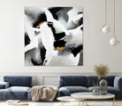 Driven to Dig In by Daleno Art on GIANT ART - gold abstract abstrait
