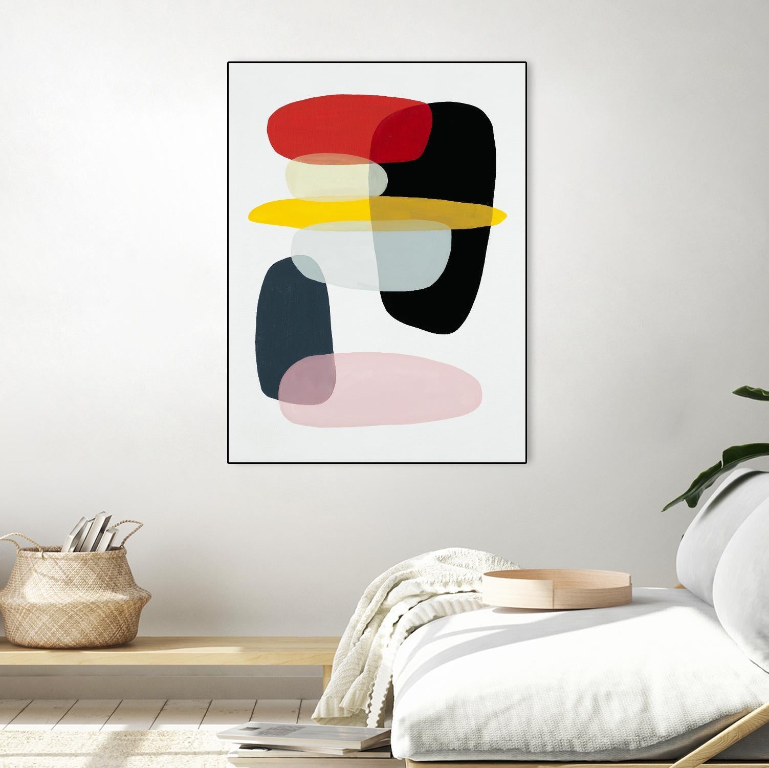 Joy and Pop I by Daleno Art on GIANT ART - abstract