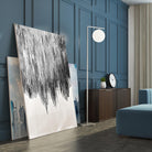 Stained Shower II by Daleno Art on GIANT ART - white abstract abstrait