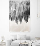 Stained Shower II by Daleno Art on GIANT ART - white abstract abstrait