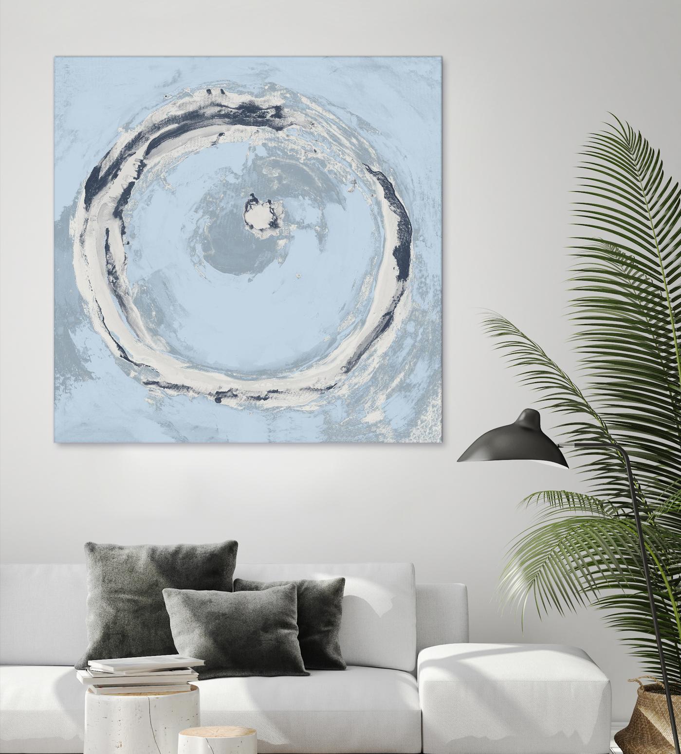 The Calm Before II by Daleno Art on GIANT ART - blue abstract abstrait