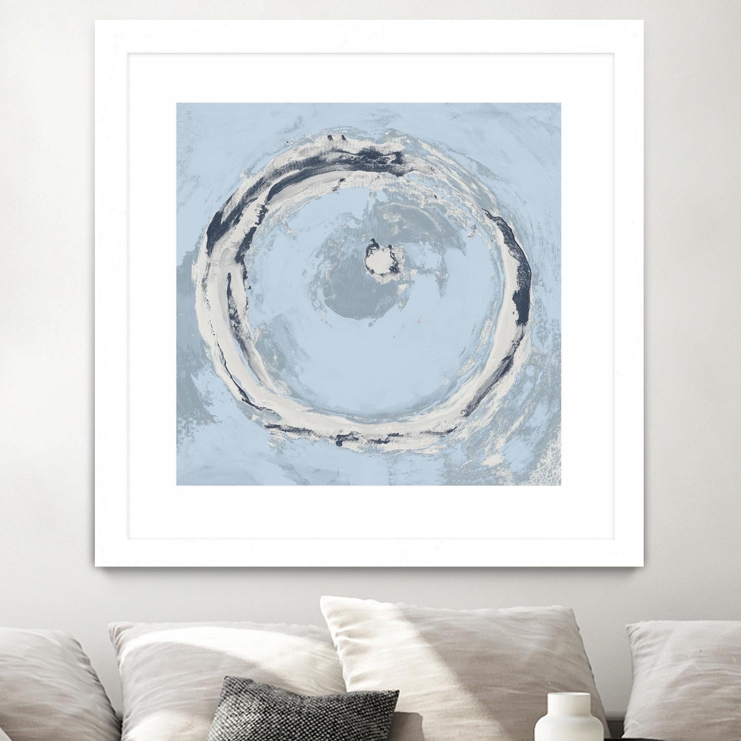 The Calm Before II by Daleno Art on GIANT ART - blue abstract abstrait