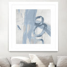 Twice Over IX by Daleno Art on GIANT ART - blue abstract abstrait