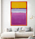 Planned Impression by Daleno Art on GIANT ART - yellow abstract