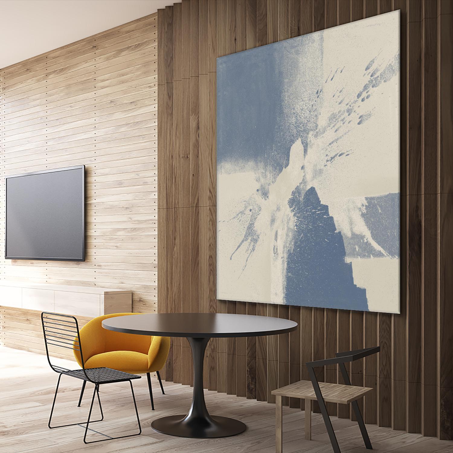 Cool Fury I by Daleno Art on GIANT ART - blue abstract abstrait