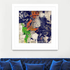 Economic Shift I by Daleno Art on GIANT ART - orange abstract abstrait