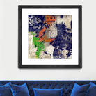 Economic Shift I by Daleno Art on GIANT ART - orange abstract abstrait