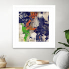 Economic Shift I by Daleno Art on GIANT ART - orange abstract abstrait