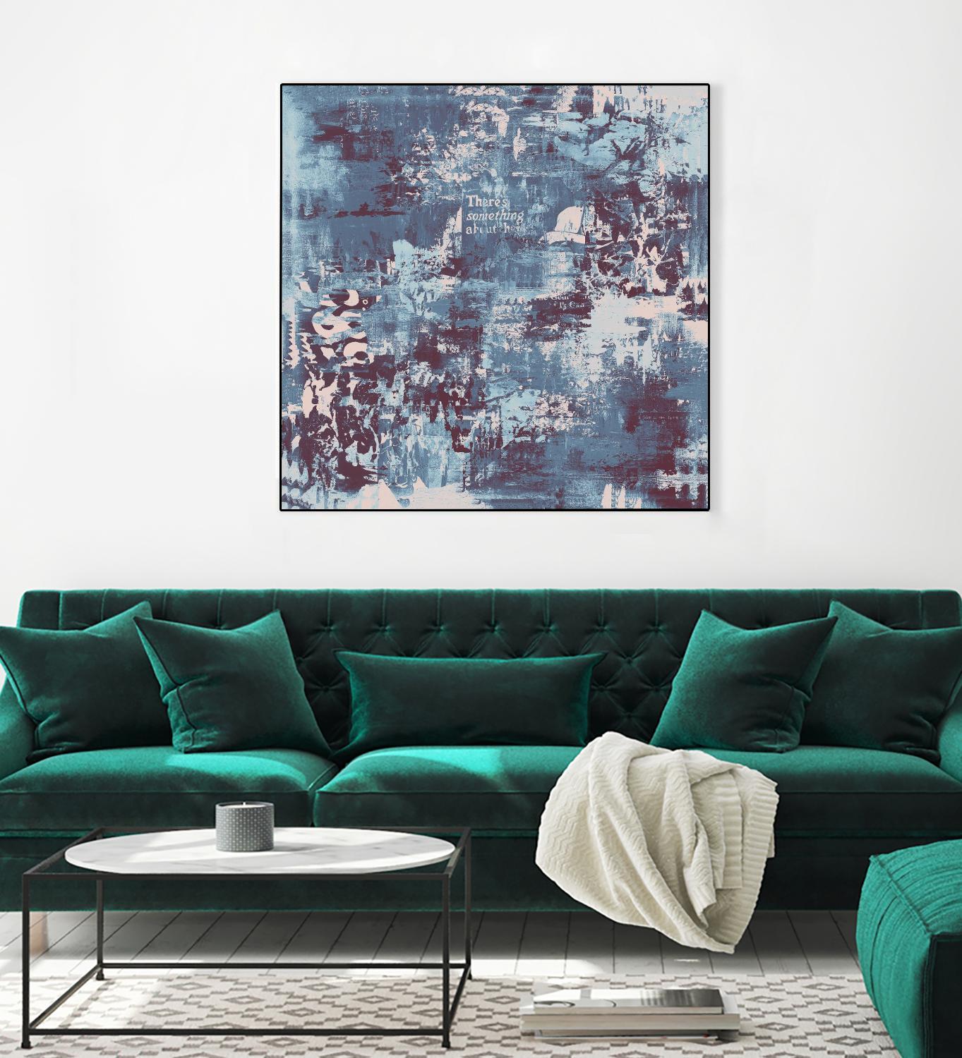 The Feeling Of Love II by Daleno Art on GIANT ART - pink abstract abstrait