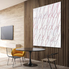 Hula I by Daleno Art on GIANT ART - red abstract abstrait