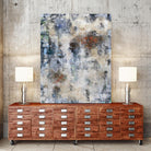 Constructed Concrete by Daleno Art on GIANT ART - red abstract abstrait