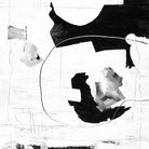 Traces of Silver III by Daleno Art on GIANT ART - black  black&white abstrait