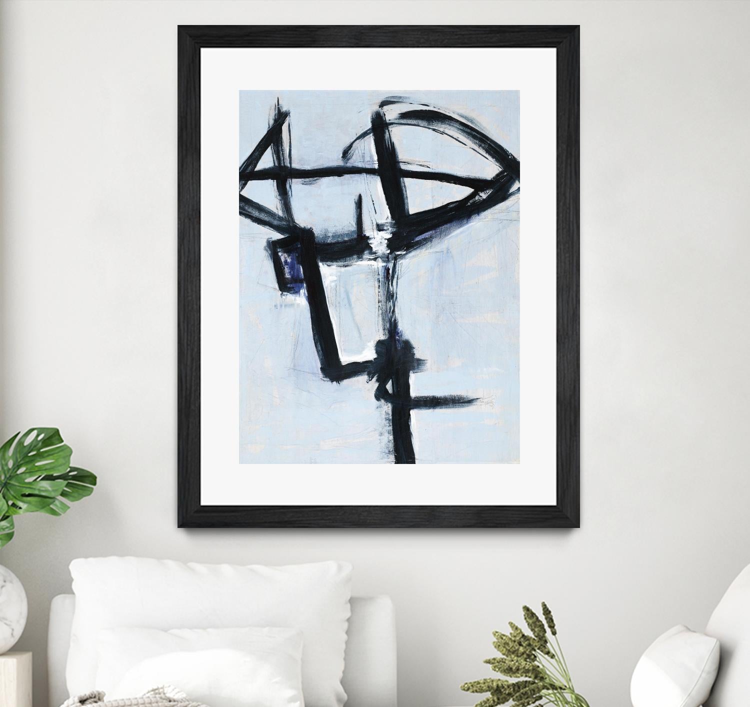 Contradictory Mind by Daleno Art on GIANT ART - white abstract abstrait