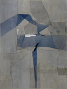 Survivor Puzzle by Daleno Art on GIANT ART - blue abstract abstrait