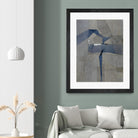 Survivor Puzzle by Daleno Art on GIANT ART - blue abstract abstrait