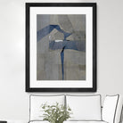 Survivor Puzzle by Daleno Art on GIANT ART - blue abstract abstrait