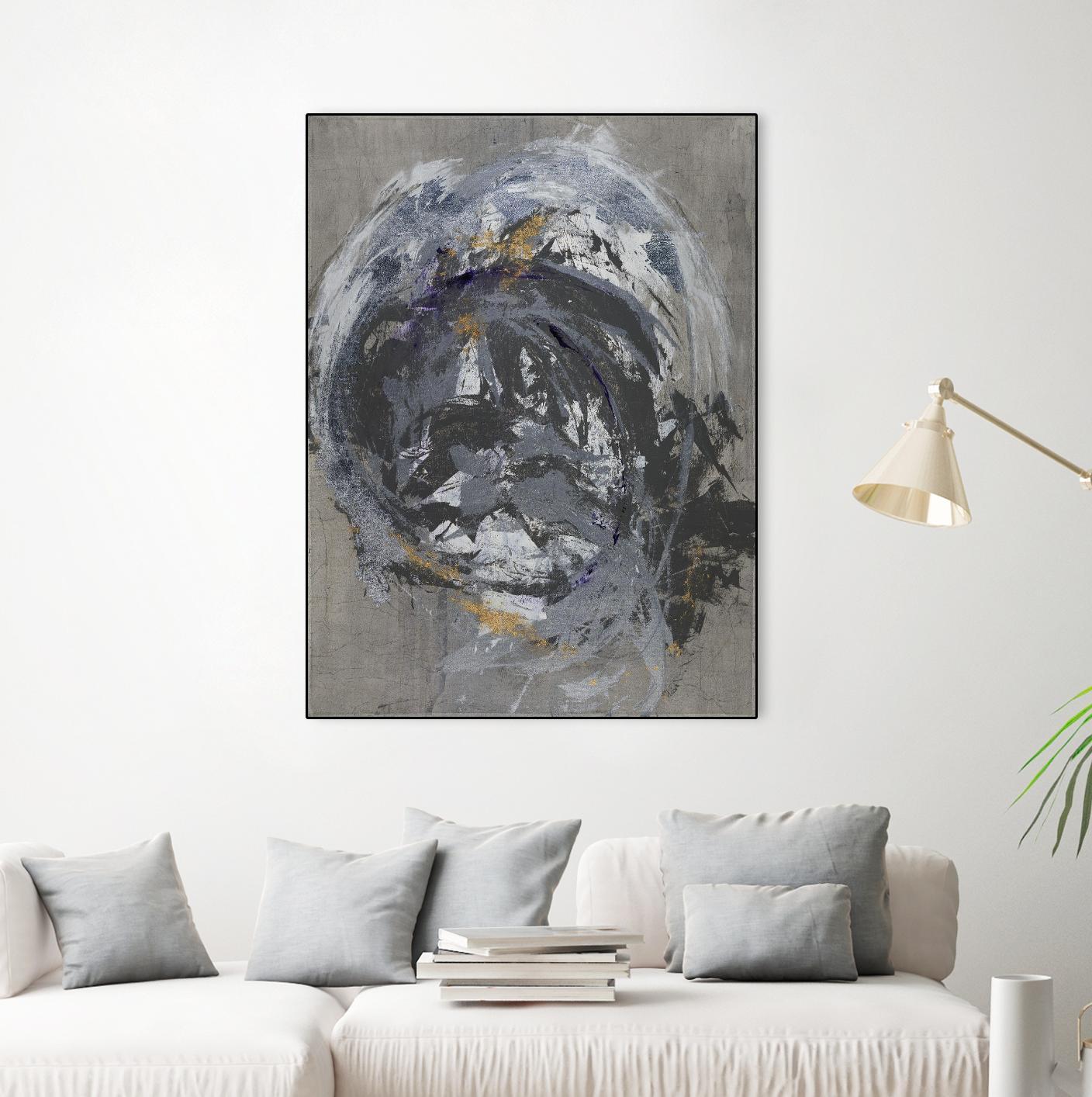 Gold Dig by Daleno Art on GIANT ART - gold abstract abstrait
