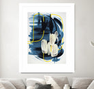 Curious Crafter II by Daleno Art on GIANT ART - blue abstract abstrait