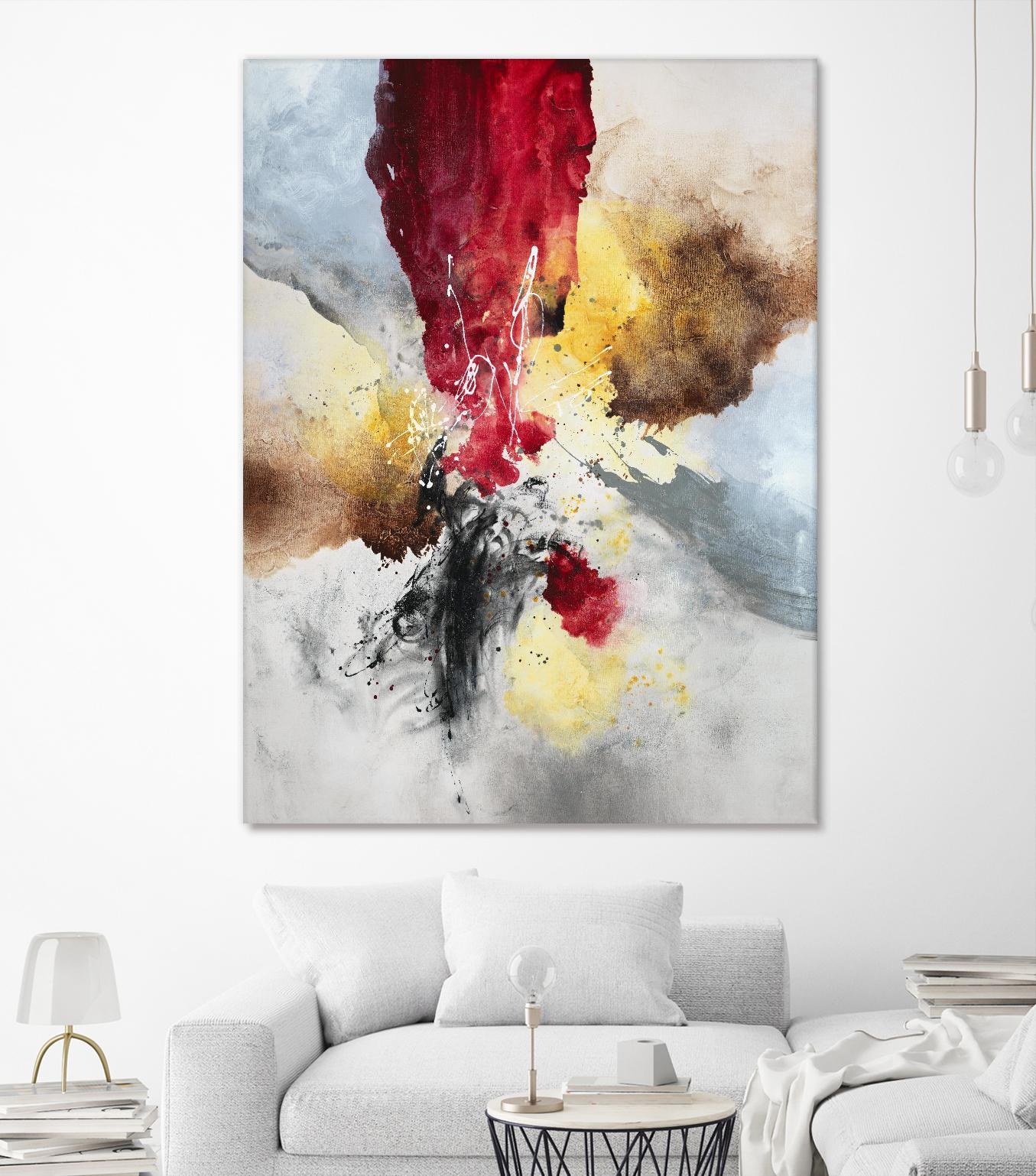 Subversion by Daleno Art on GIANT ART - red abstract abstrait