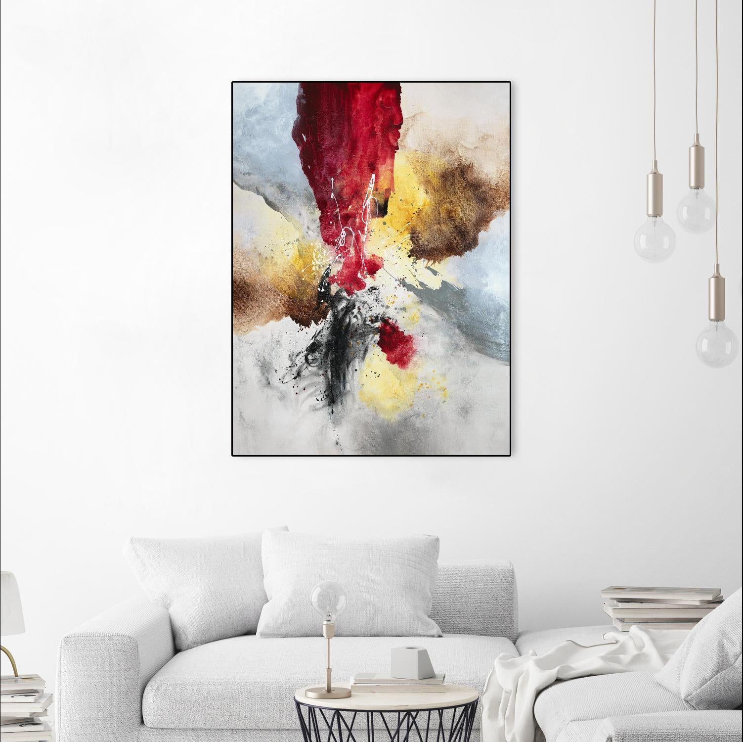 Subversion by Daleno Art on GIANT ART - red abstract abstrait
