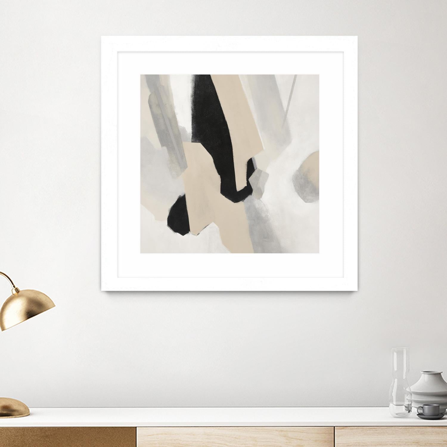 Dynamic Concourse II by Daleno Art on GIANT ART - beige abstract abstrait