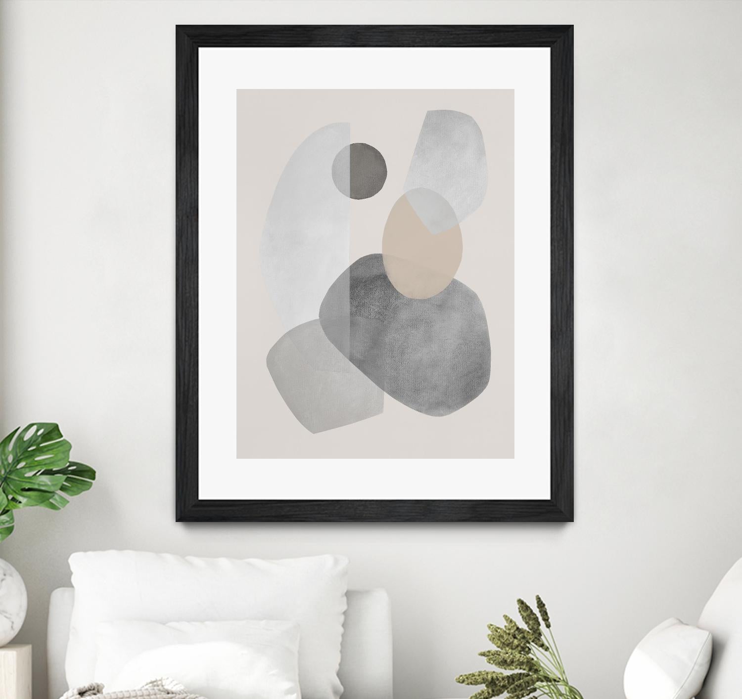 Pour Out by Daleno Art on GIANT ART - beige abstract abstract