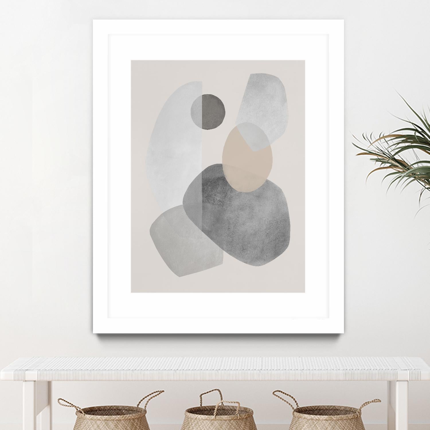 Pour Out by Daleno Art on GIANT ART - beige abstract abstract