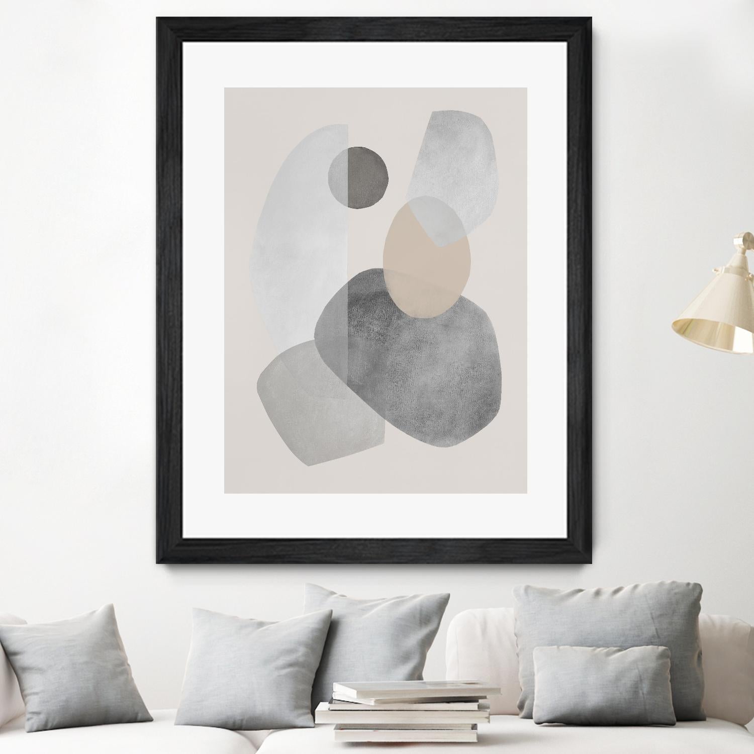 Pour Out by Daleno Art on GIANT ART - beige abstract abstract