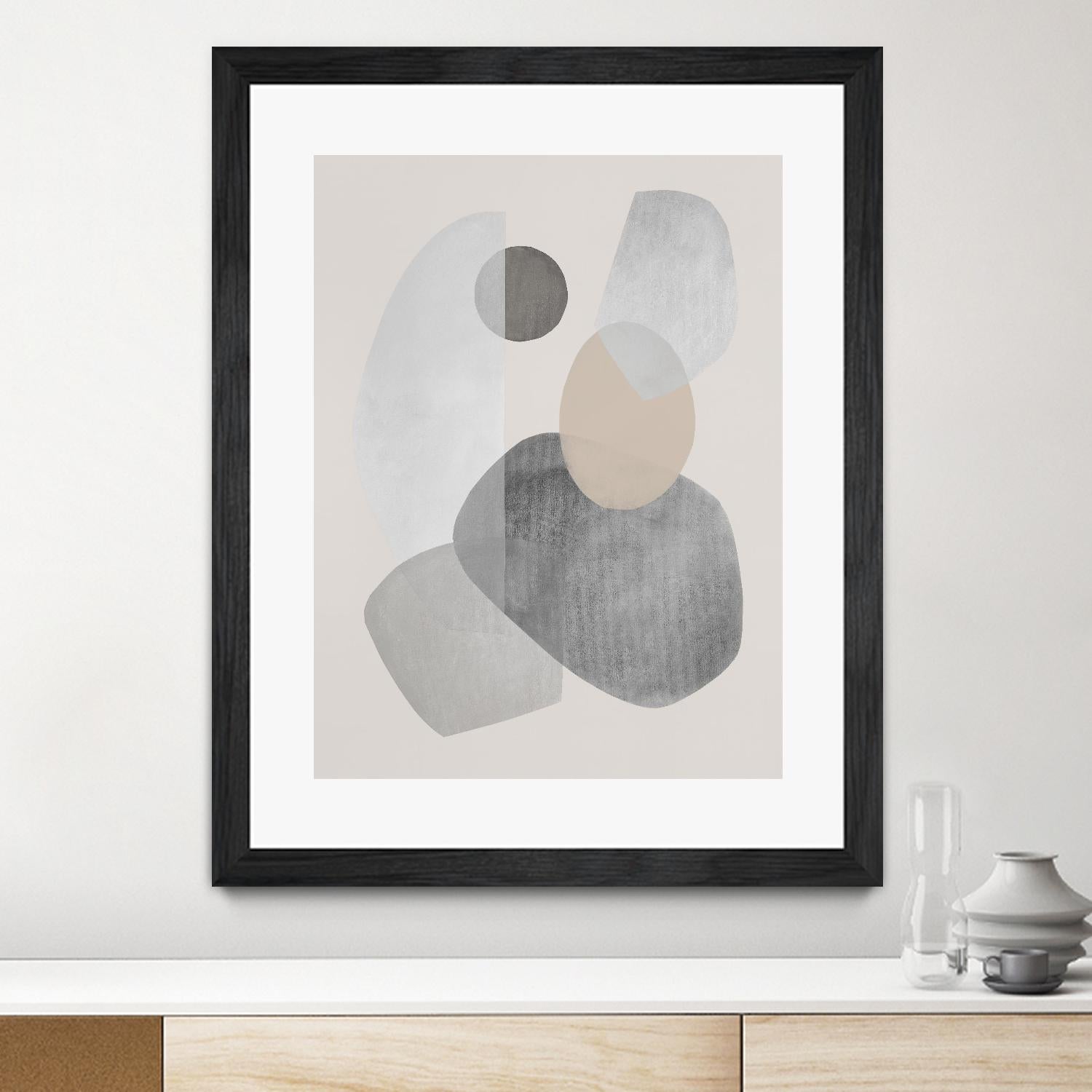 Pour Out by Daleno Art on GIANT ART - beige abstract abstract