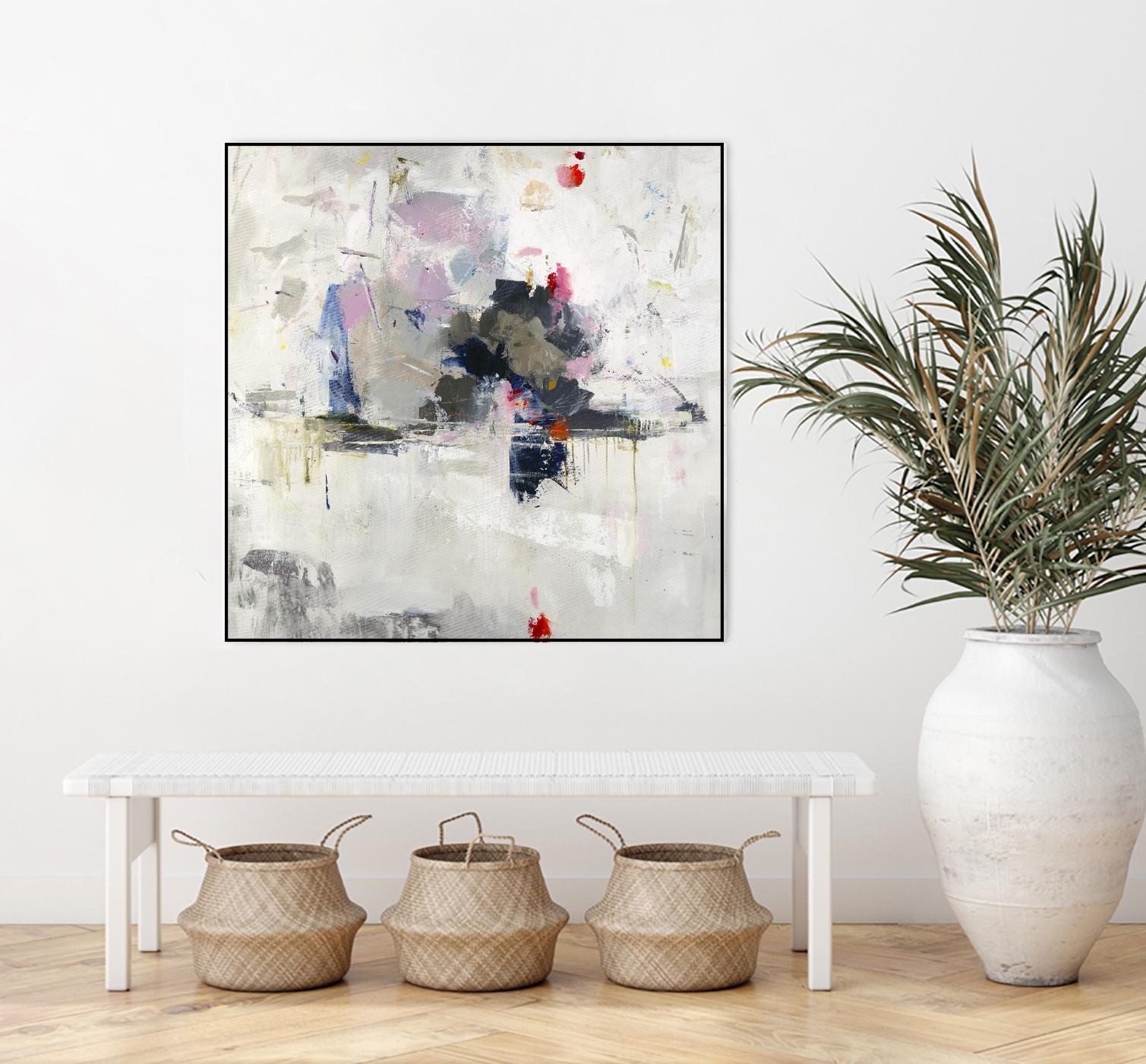 Glacial Mass by Daleno Art on GIANT ART - red abstract abstrait