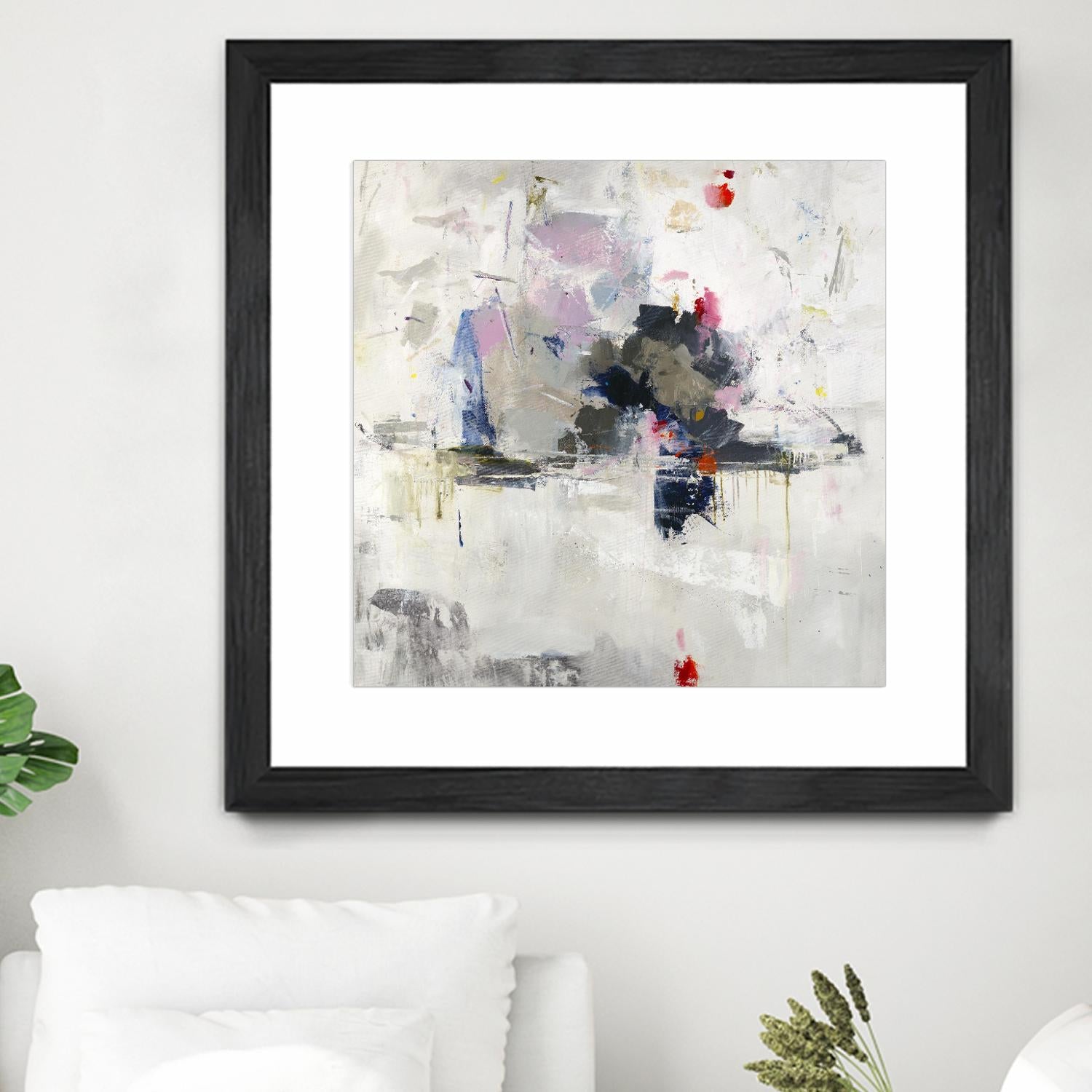 Glacial Mass by Daleno Art on GIANT ART - red abstract abstrait