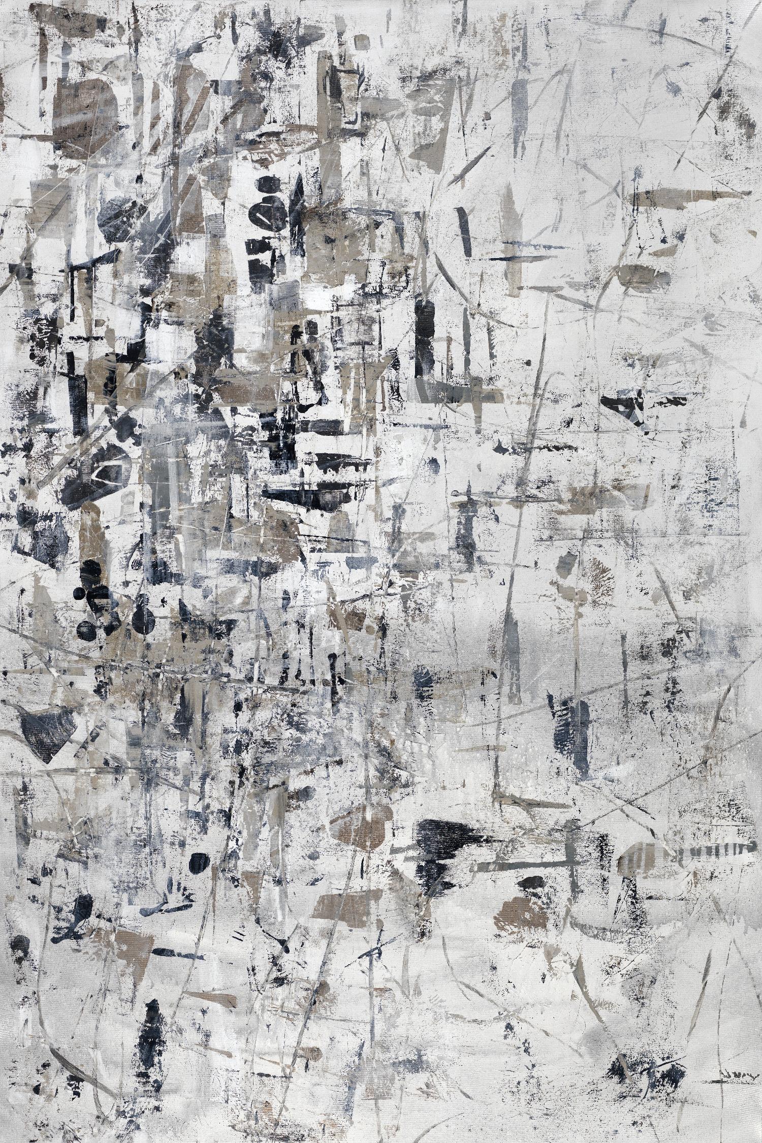 Scattered and Shattered.tif by Daleno Art on GIANT ART - black abstract abstrait
