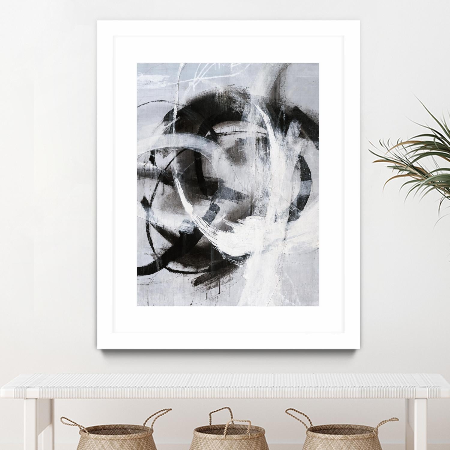 No Turning Radius by Daleno Art on GIANT ART - white abstract